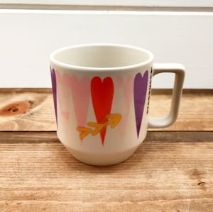 Starbucks 2016 Valentine Hearts and Arrows Mug